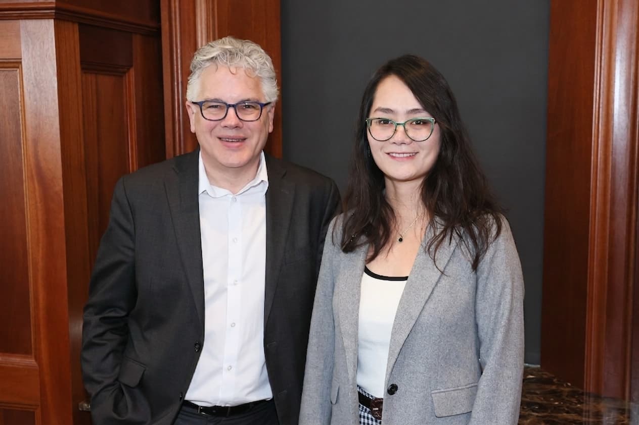 Jesse Spencer-Smith and Joanne Wang, founders of Cartulary